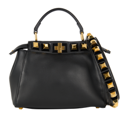 Mini Peekaboo, Leather, Black, 10429, DB/B/S, 2*